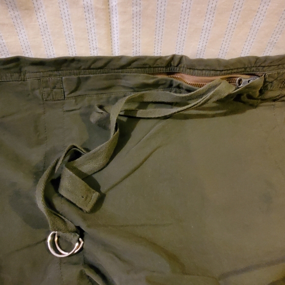NESI AG 2 tone GREEN CARGO PANTS nwt  SZ XL - Picture 5 of 7